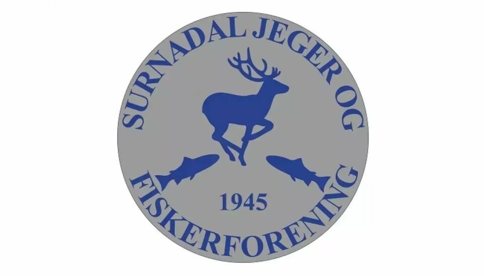 Surndadal jeger- og fiskerforening sin logo