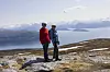Vidt utsyn til fjord og fjell frå Bølias topp