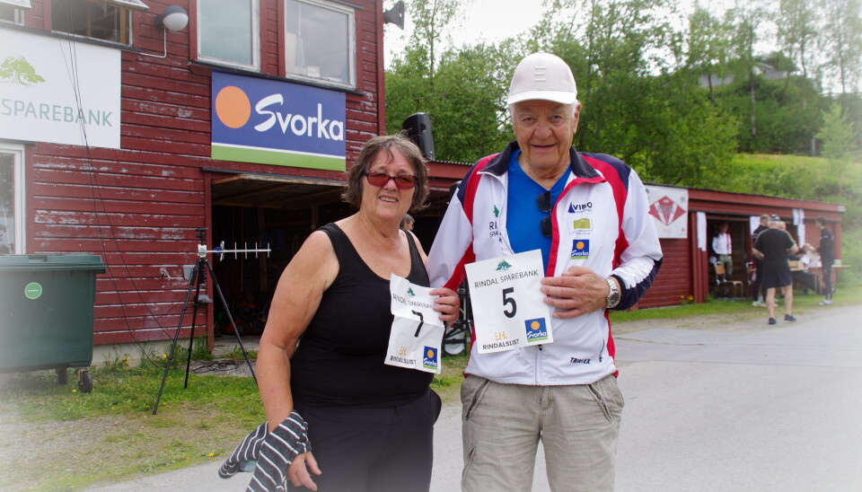 Gøril Bakken og Helge Sæther, trimklassen