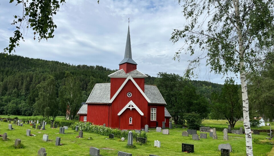 Mo kyrkje Ei lita, gammel kirke.