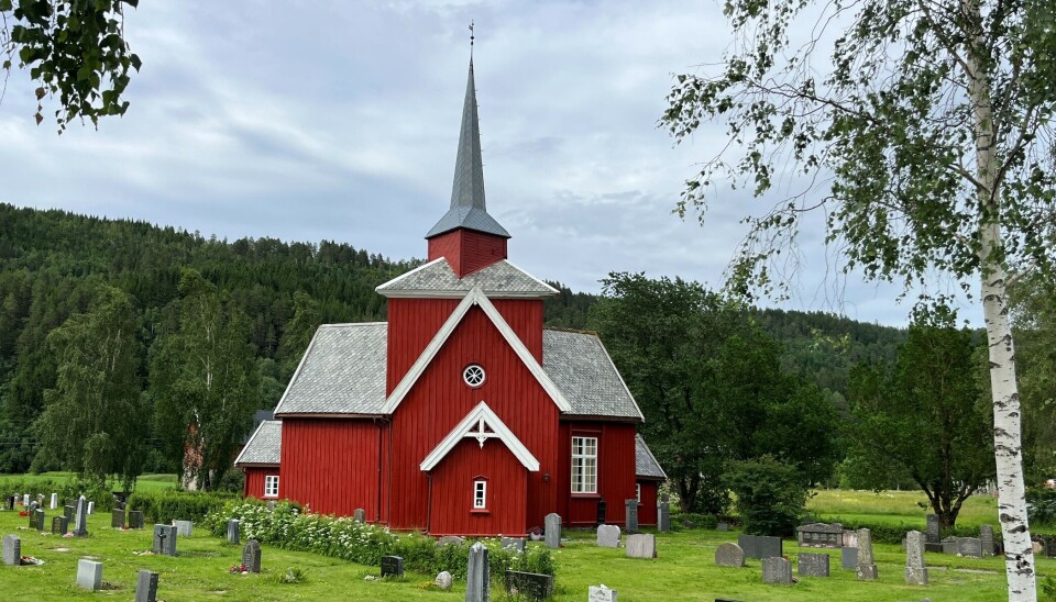 Mo kyrkje Ei lita, gammel kirke.