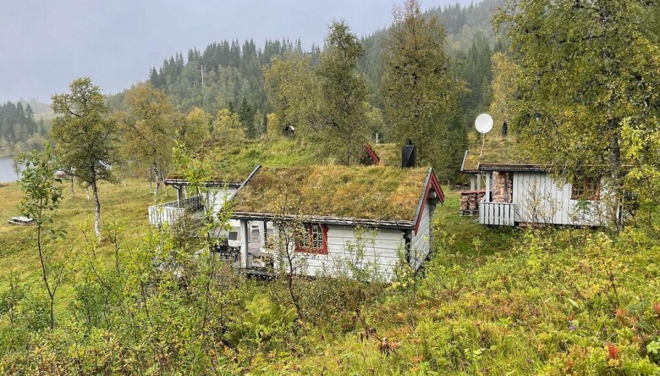 #snausen en gråværsdag Små hytter i marka