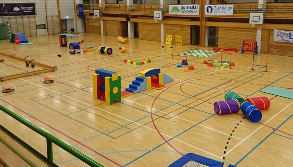 Barneidretten i Surnadal inviterer til «Åpen hall» og «Idrettsleik»