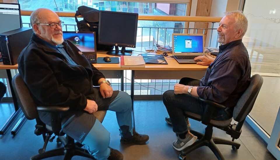 Jon Storløkken (til venstre) og Geir Egil Settemsdal