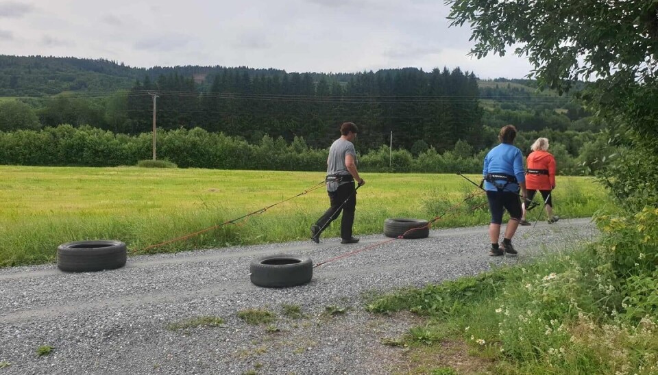 Godt i gang med dækk-trækjing Godt i gang med dækk-trækjing