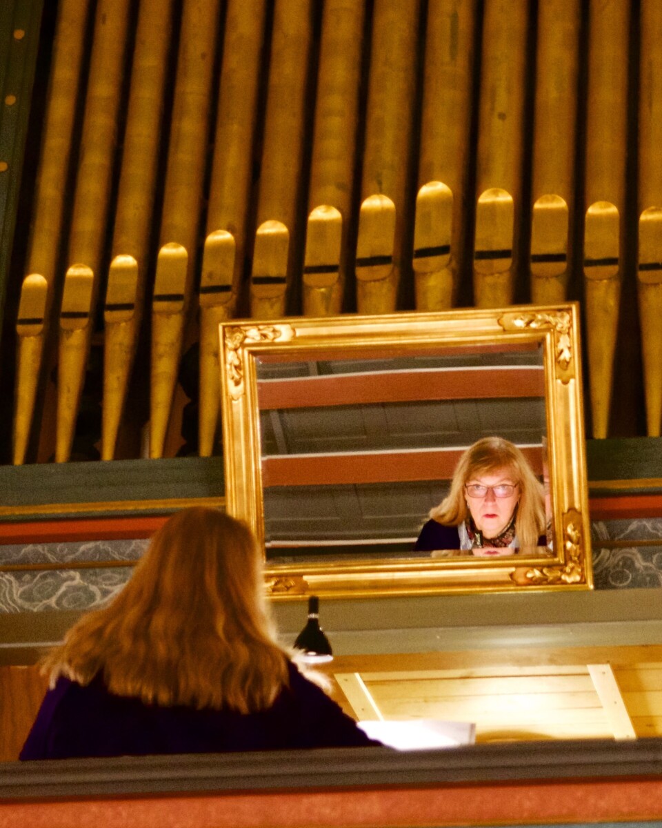 Wenche Helene Fossen Bilde av organist