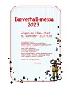 Plakat for Bæverhall-messa 2023. 18. november 12.00 til 16.00