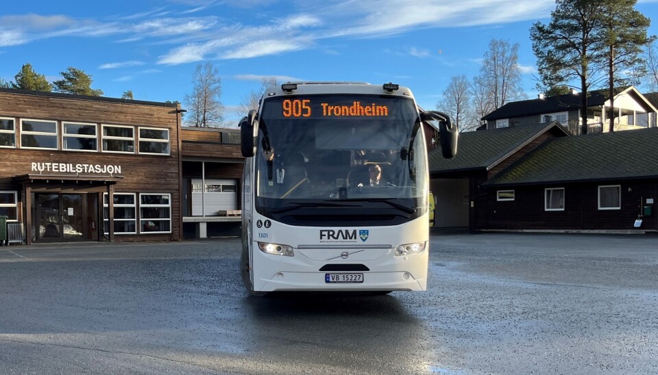 Kollektivtilbudet på 17. mai En buss