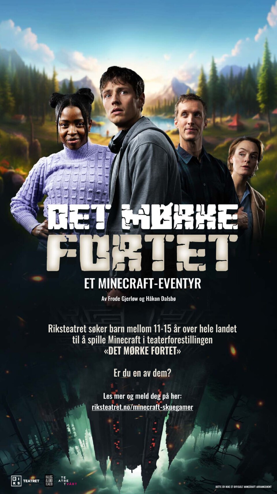 Plakat for 'Det mørke fortet'