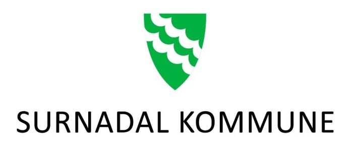 Oppsamlingsdag med korona- og influensavaksinering på helsestasjonen Surnadal kommune sin logo/komunevåpen