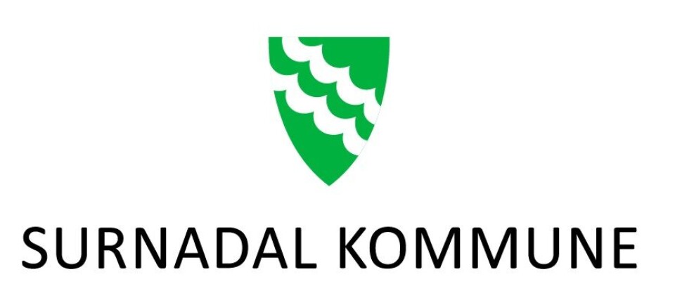 Skal du søke barnehageplass? Surnadal kommune sin logo/komunevåpen
