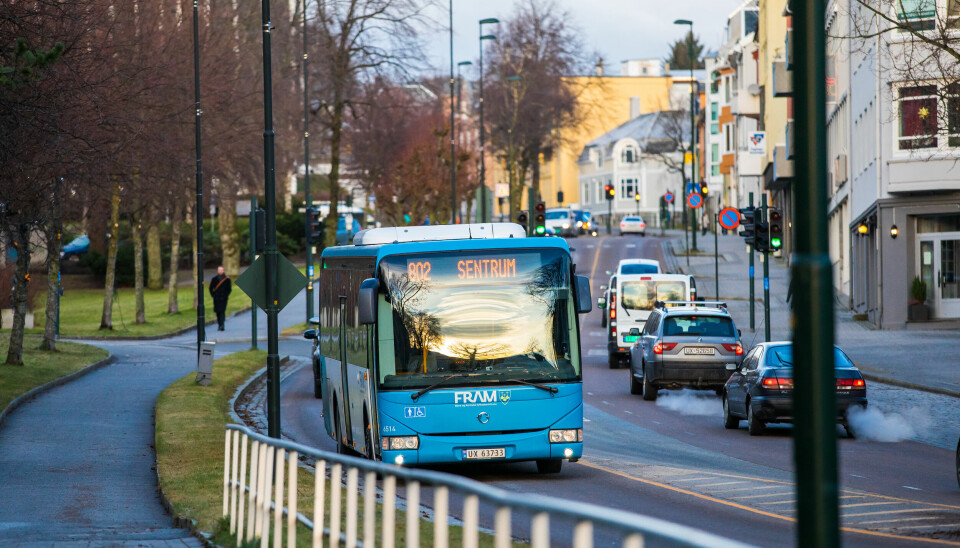 En buss i Kristiansund
