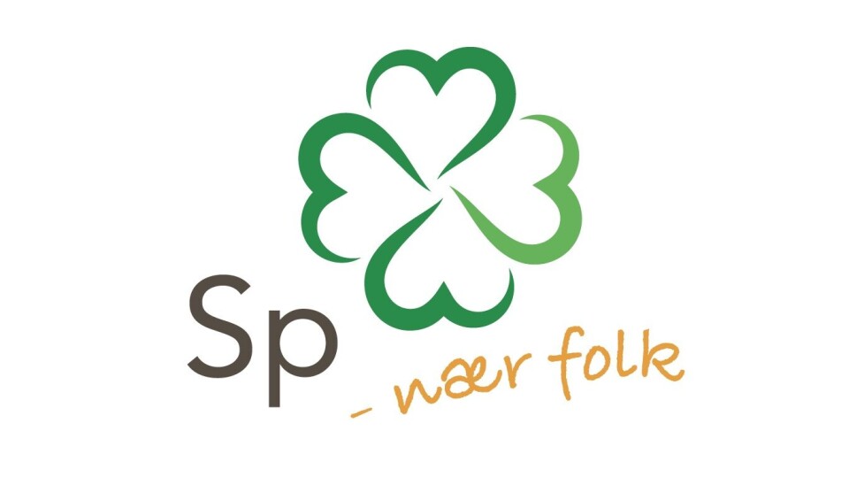 - Det er bare Senterpartiet som virkelig prioriterer bonden Logoen til Senterpartiet
