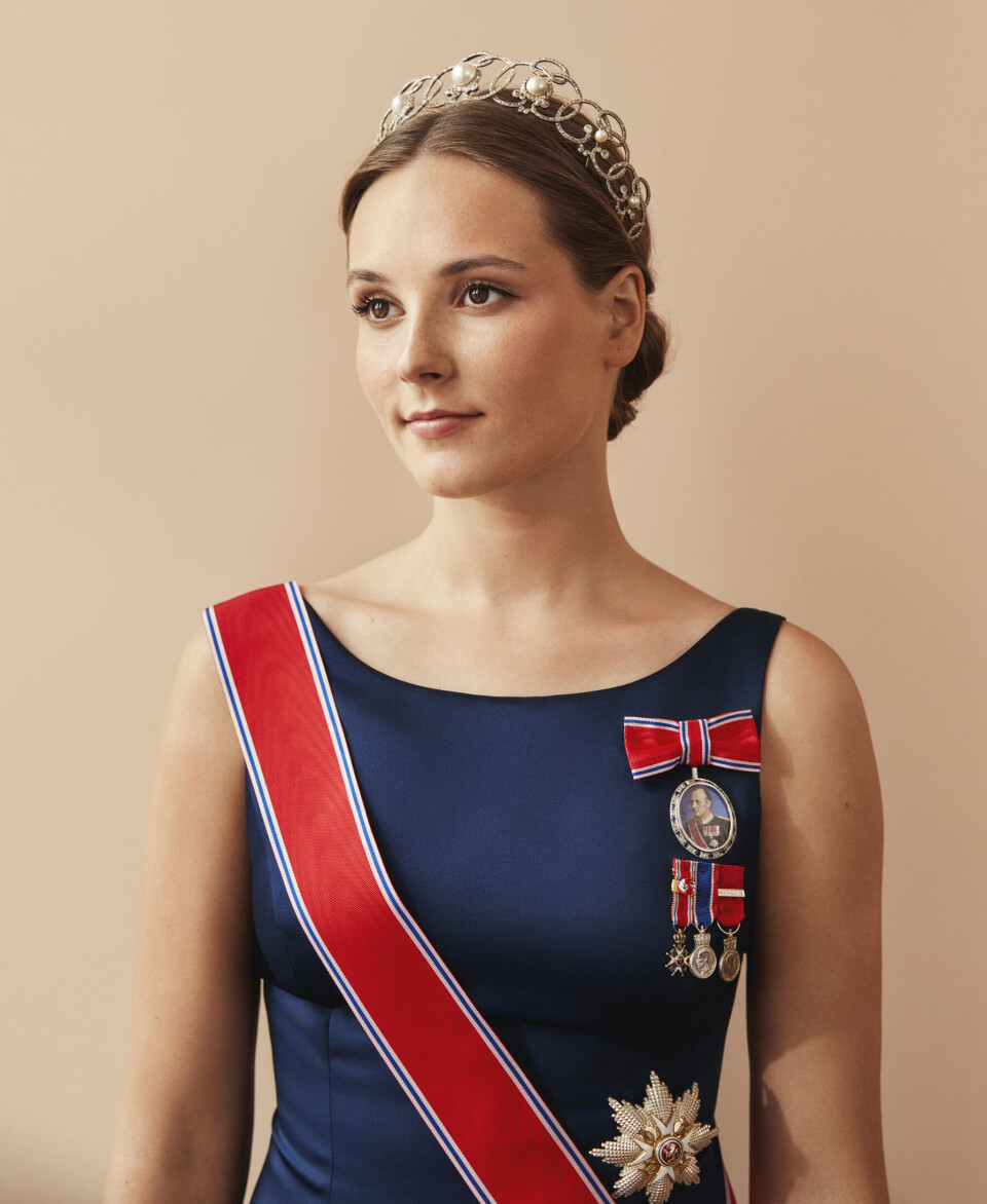 Portrettbilde av prinsesse Ingrid Alexandra.