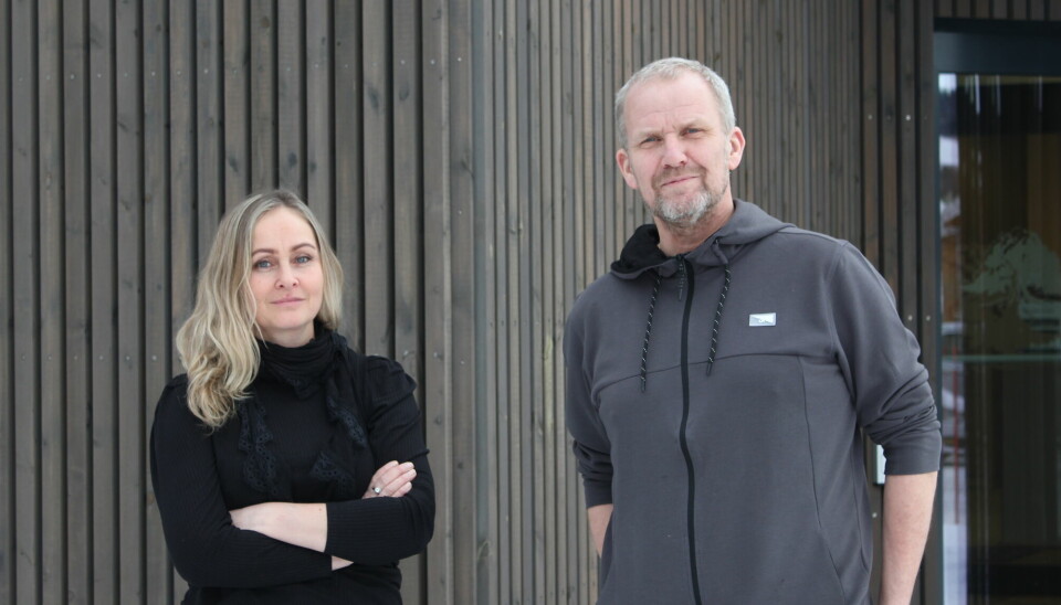 Flyktningekonsulent Eva Henriette Bøklepp og enhetsleder for kultur og fritid Morten Møller i Rindal Kommune