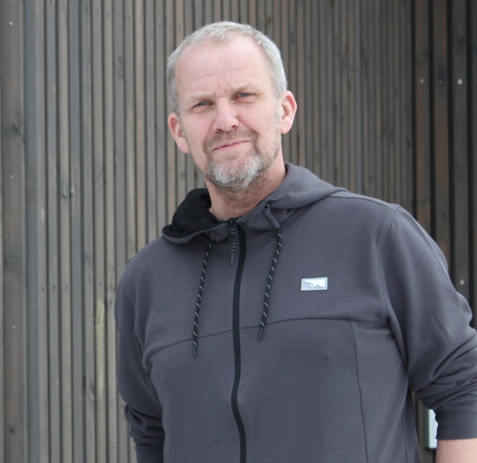 Kulturleder Morten Møller. To personer, kvinne og mann.