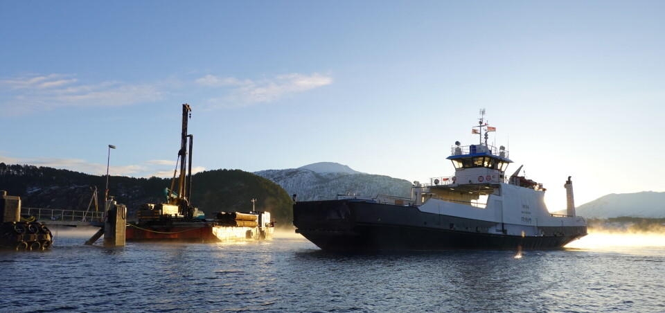 Ferjer kan bli innstilt på kort varsel Fjord 1 Kvann - Rykkjem Driva