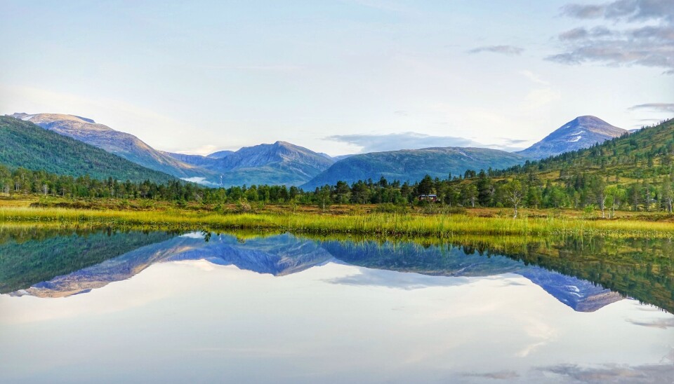 Vindøldalen Vindøldalen vann og fjell