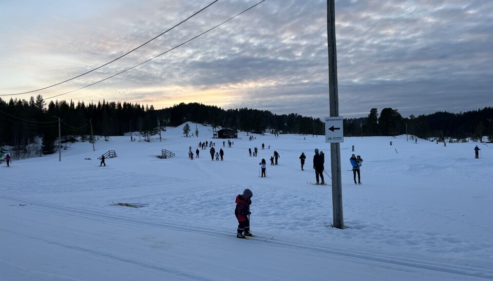 barn på barn i løypa