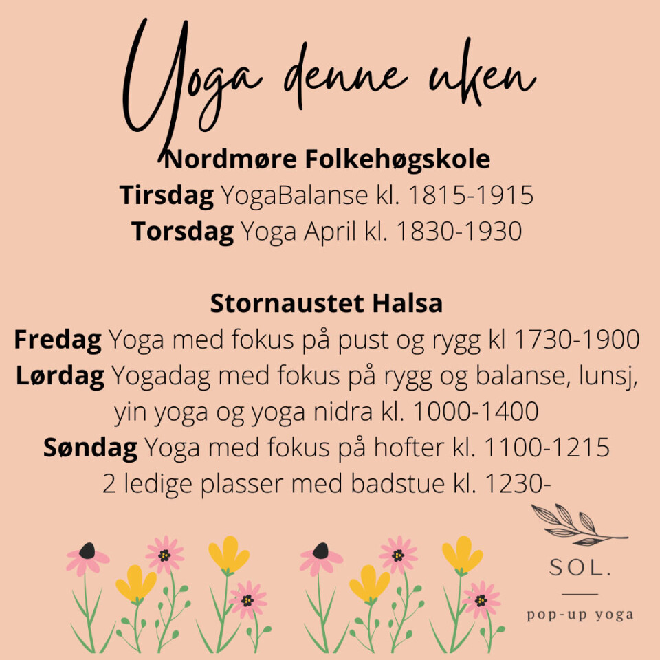 Yoga i uke 14