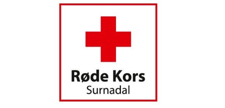 Ettermiddagskaffe med Røde kors Logoen til Røde Kors Surnadal