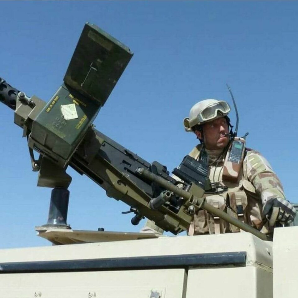 Odd Are Moe i Afghanistan. En soldat