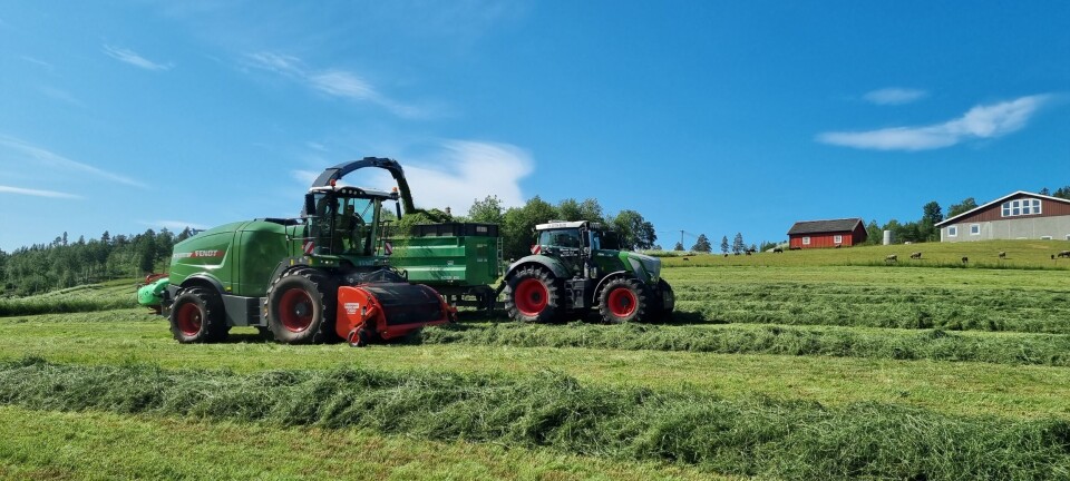 Fendt Katana. En landbruksmaskin, en finsnitter av merke Fendt.
