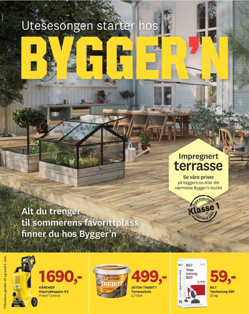 Mai-kampanje hos Bygger'n Rindal