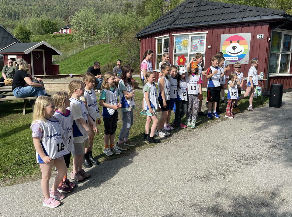 23 innsatsfylte Amigos-medlemmer klare til start.