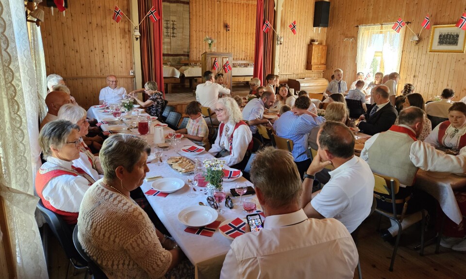 Folk storkosa seg med sodd