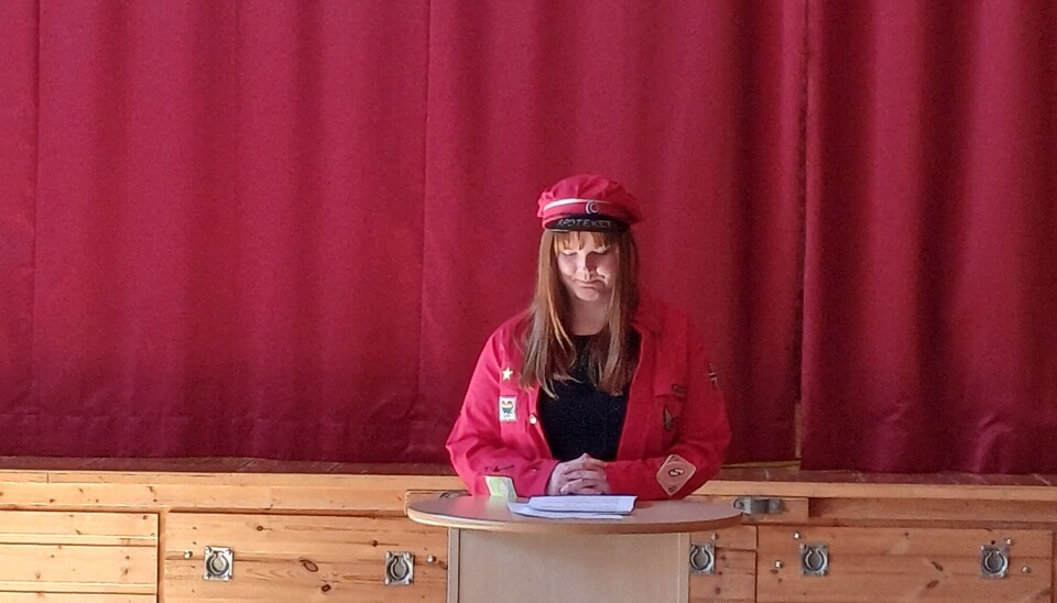 Kirsten Marie Nordvik holdt 17. mai-tale russ holder tale