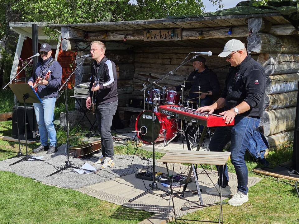 Past Masters. Fra venstre Ingebrigt Landsem, Reidar Løfaldli, Magne Lillegård og Lars Landsem