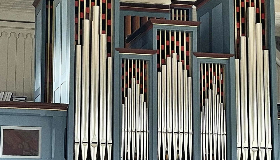 Øye kyrkje: Marcussen-orgelet frå 1988. orgel