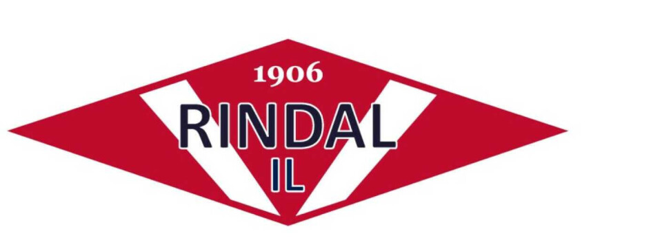 Aktiviteter Rindal IL – uke 24 - OBS: Rettet tidspunkt for Orkla-kampen! Rindal IL sin logo. Rød og hvit bakgrunn, 'Rindal IL' i blå skift, og årstallet 1906 i hvitt over.