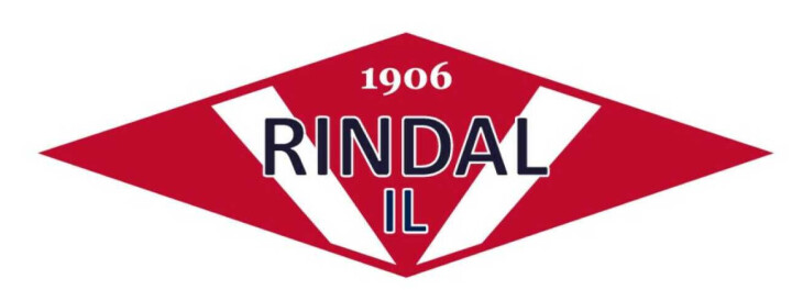 Høstbasar i Torshall 2. november Rindal IL sin logo. Rød og hvit bakgrunn, 'Rindal IL' i blå skift, og årstallet 1906 i hvitt over.