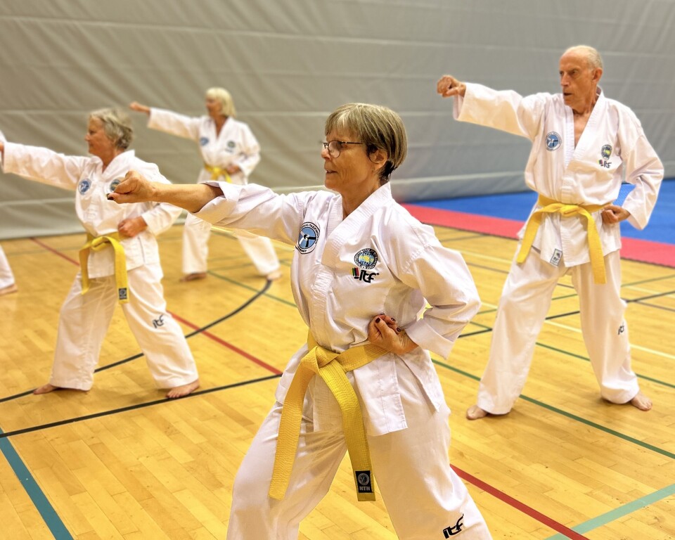 Denne uken var i underkant av 50 utøvere i aldersgruppen 60+ samlet til Taekwon-Do leir i Surnadal