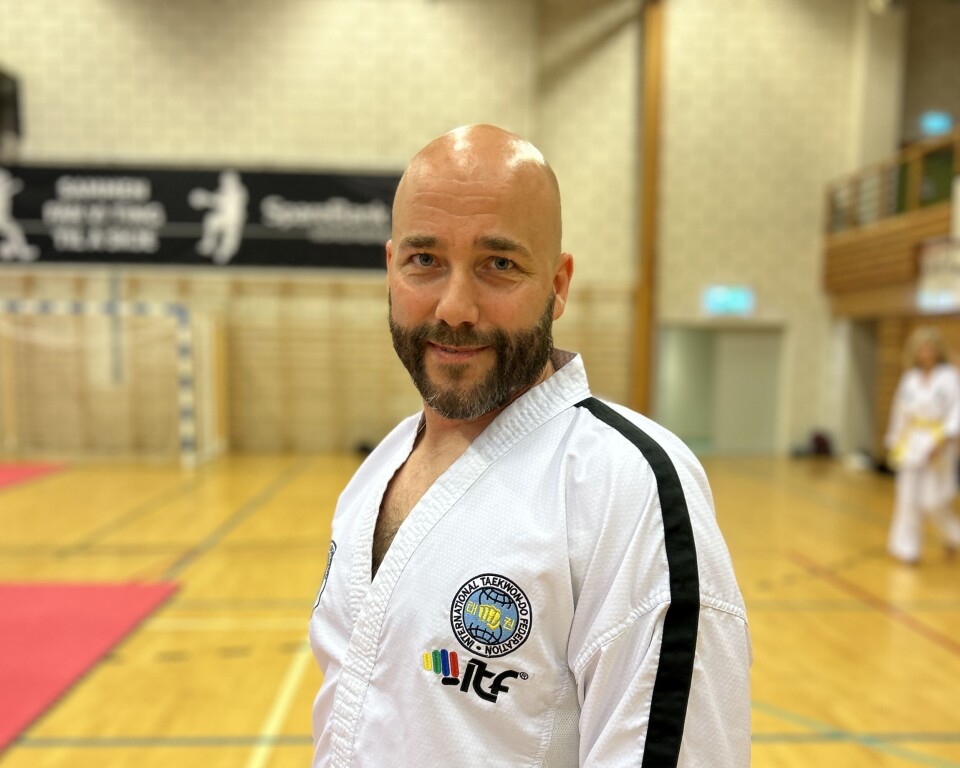 Gunner Rugsveen, avdelingsleder ved Trondheim Taekwon-Do klubb