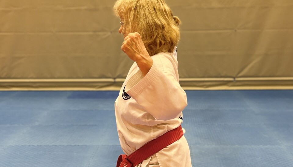 ITF Taekwondo har blitt en populær sport blant eldre Kvinnelig Taekwon-Do utøver