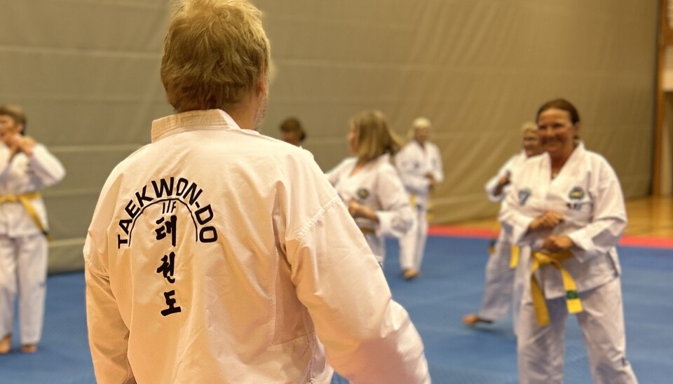 Blide elever og instruktører er viktig Taekwon-Do utøvere på matte