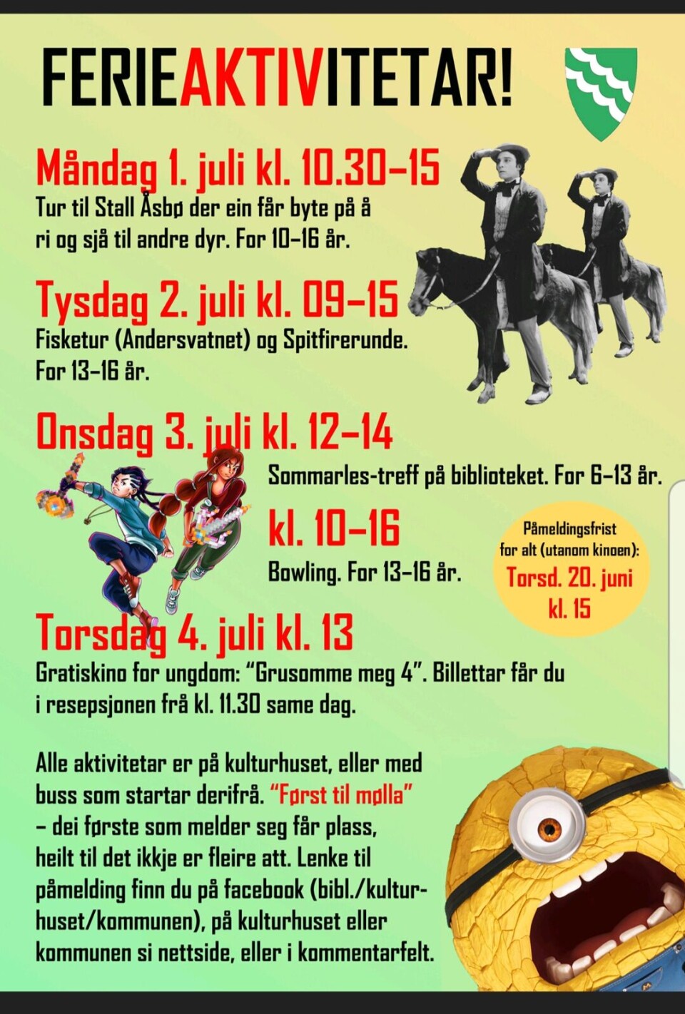 Bilde av aktivitetsoversikten