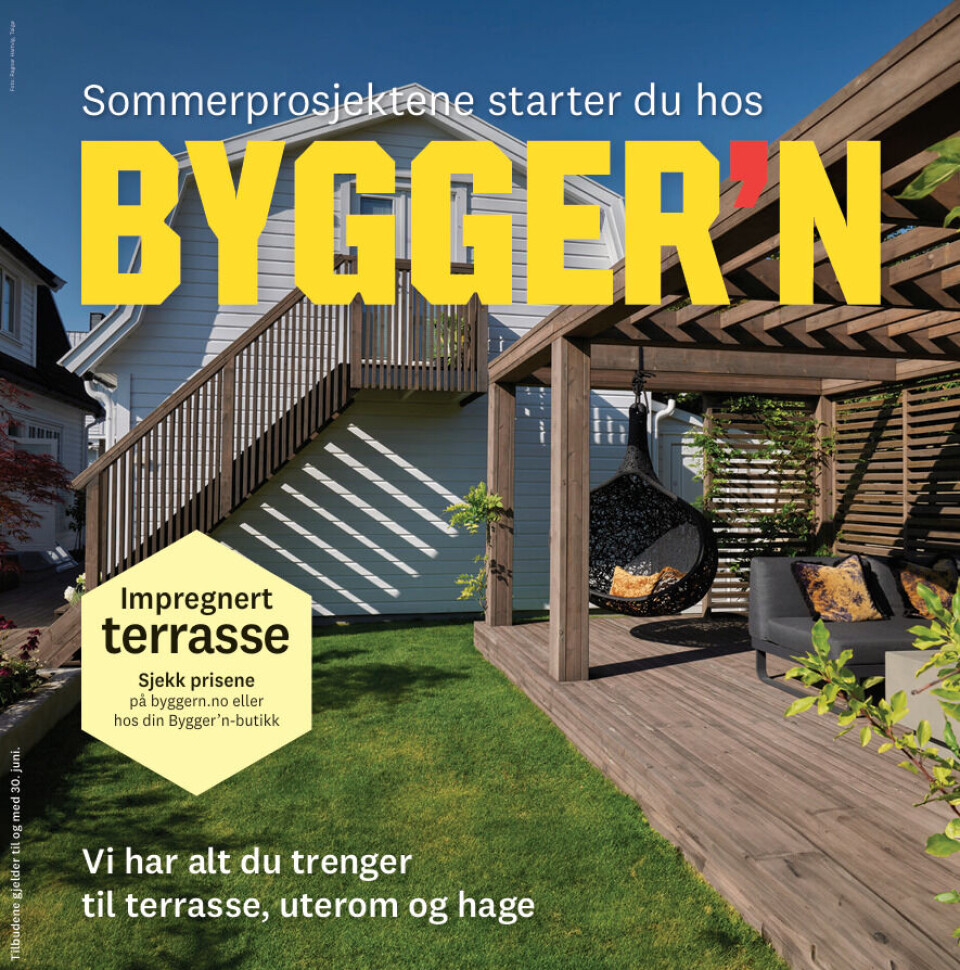 Juni-kampanje på sommervarer hos Bygger´n Rindal