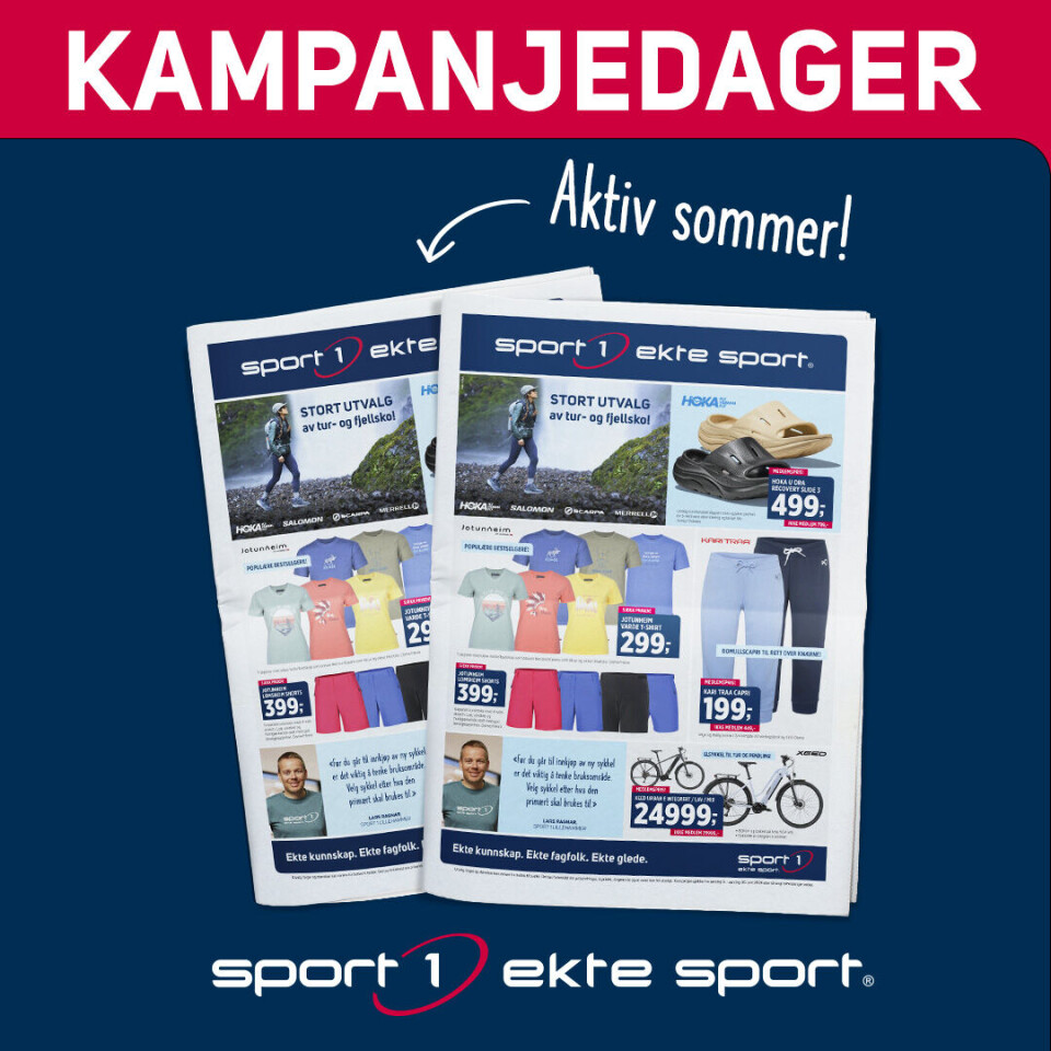 Kampanjedager hos Sport 1 Rindal