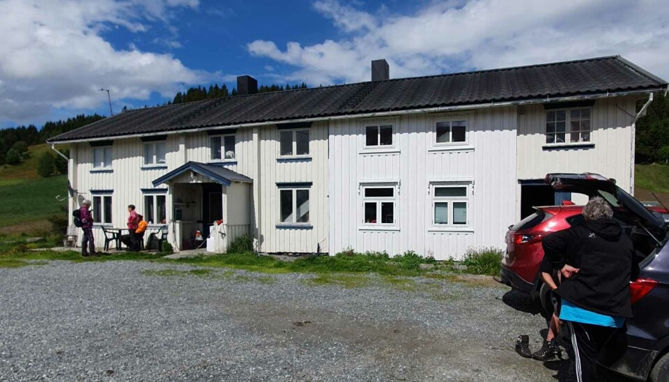 Parkering på Hafella. Ei trønderlån.
