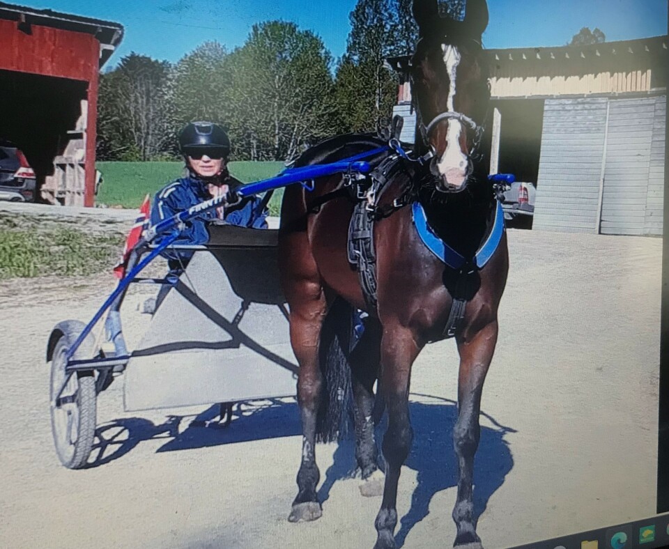 Irene med Scarselli i hjemlige omgivelser