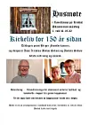 Plakat for husmøte på Rindal skimuseum 1.juli 2024 kl.19.30