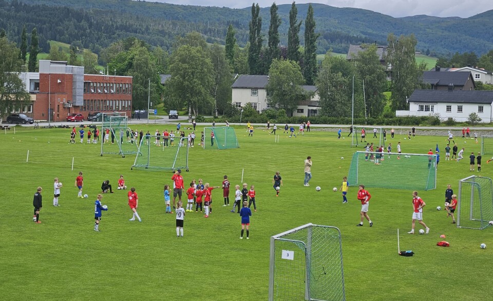 Småtrolluka er i gang. Her fra første økt på mandag formiddag