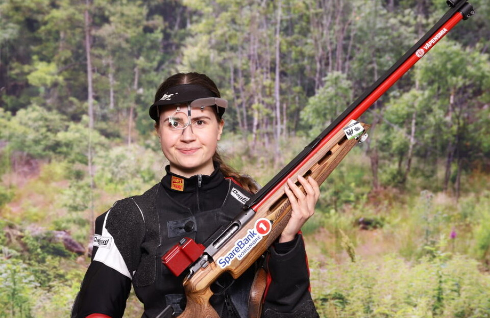 Guro Øien Bævre fra Bæverdalen ble beste lokale skytter på grovfelt 200 m.