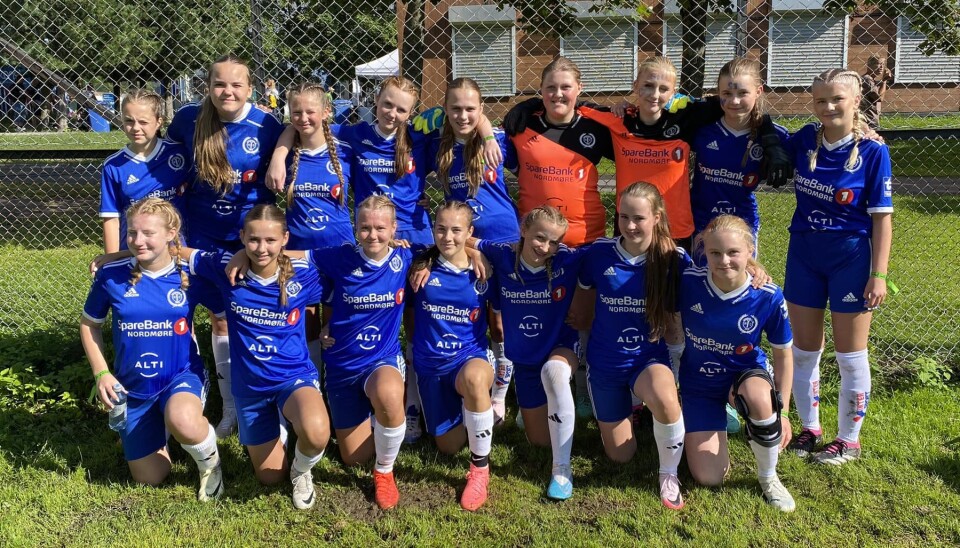 Surnadal IL J14 har vunnet begge sine kamper sålangt