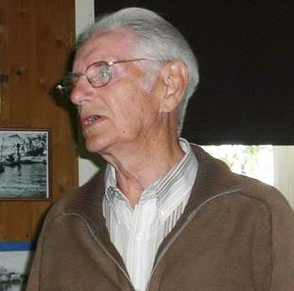 Bøfjorden Sjøbruksmuseum i juli 2008: Asbjørn kåserer om tangskurd - og nye syklar til bygda!