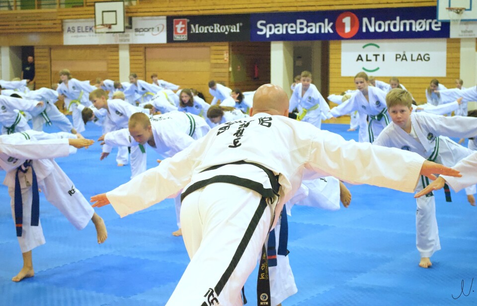 Gunnar Rugsveen var på plass som instruktør, som alltid.
